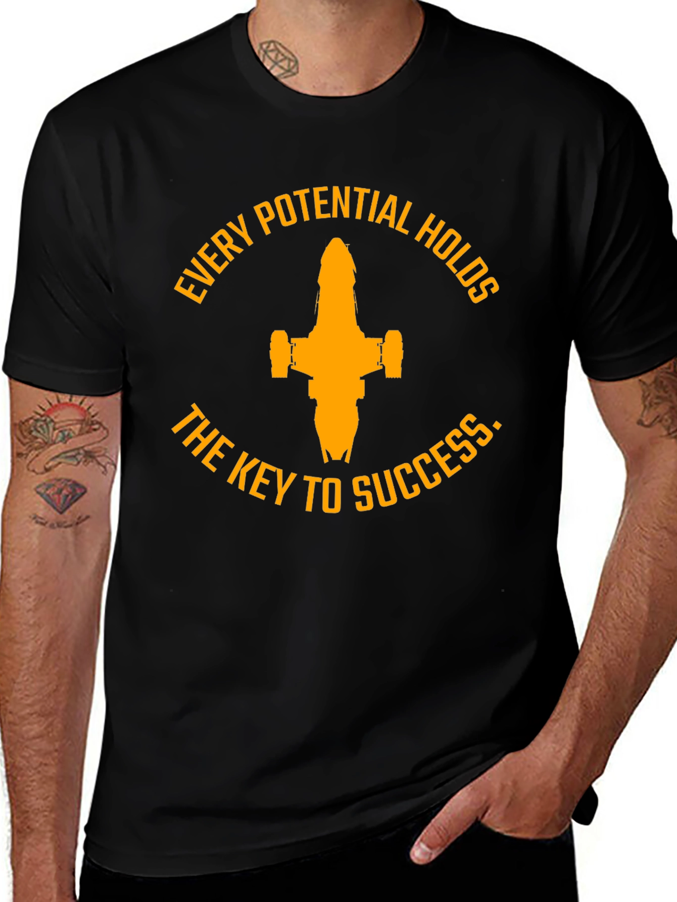 Serenity Inspired T-Shirt: Every Potential Holds The Key