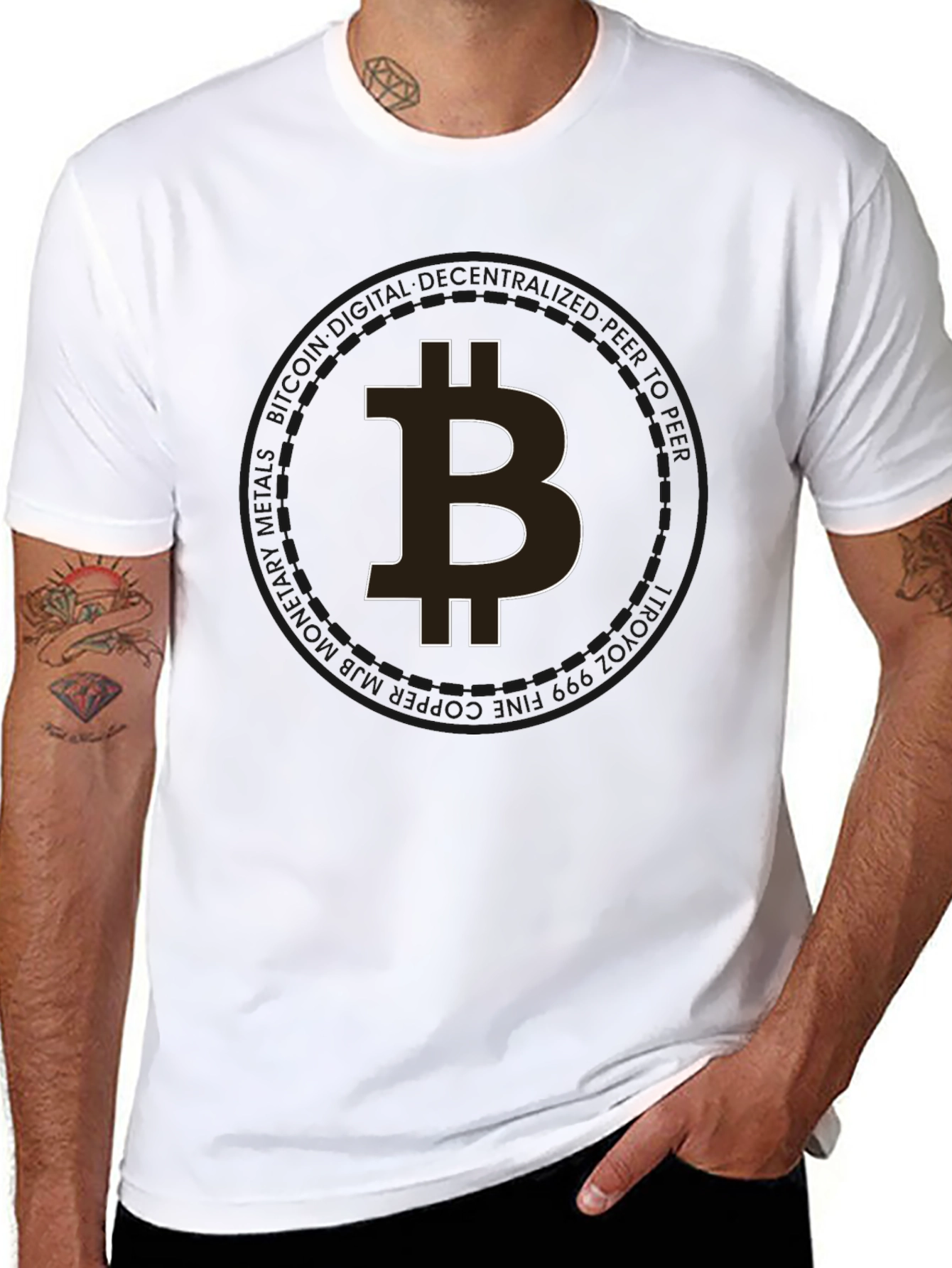 Bitcoin T-Shirt - Crypto Currency Tee