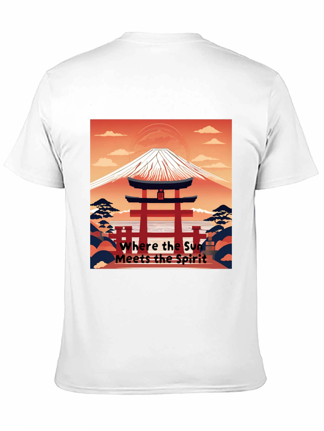 Japanese Mt. Fuji Graphic Tee