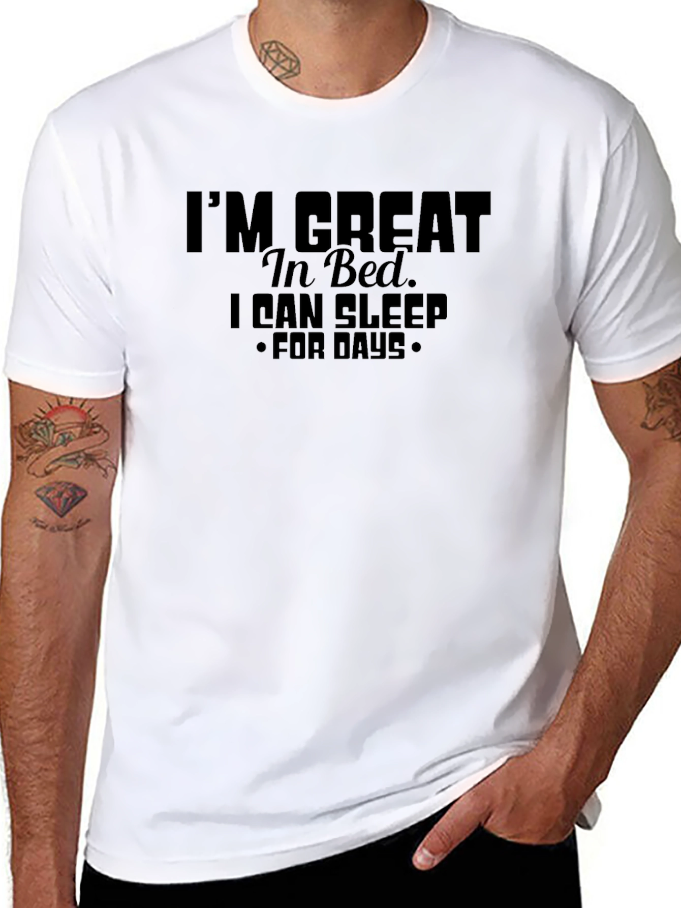 Im Great In Bed. T-Shirt