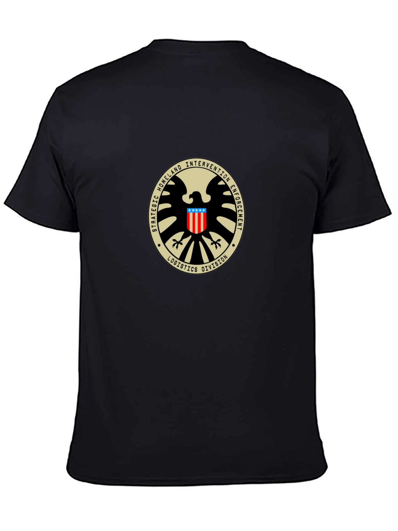 S.H.I.E.L.D. Logistics Division Black T-Shirt