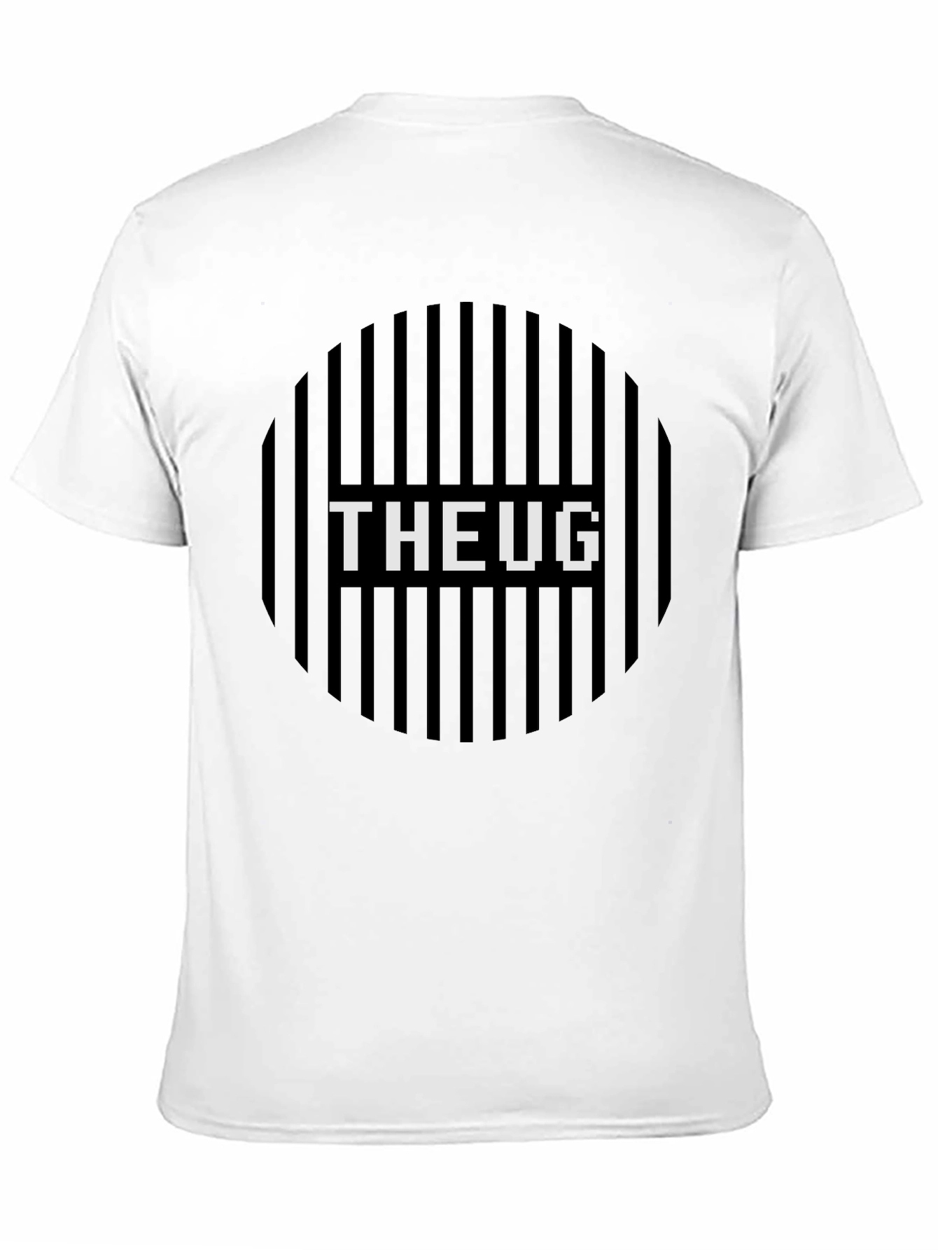 Retro THEUG Graphic Tee - Black