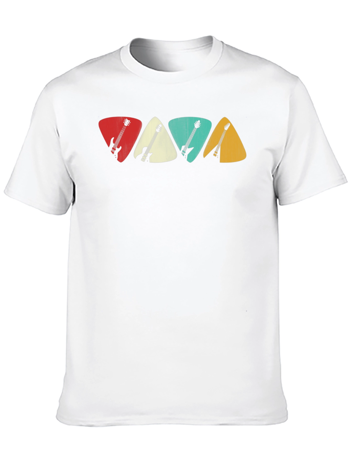 Guitar Pick T-Shirt: Musician Style