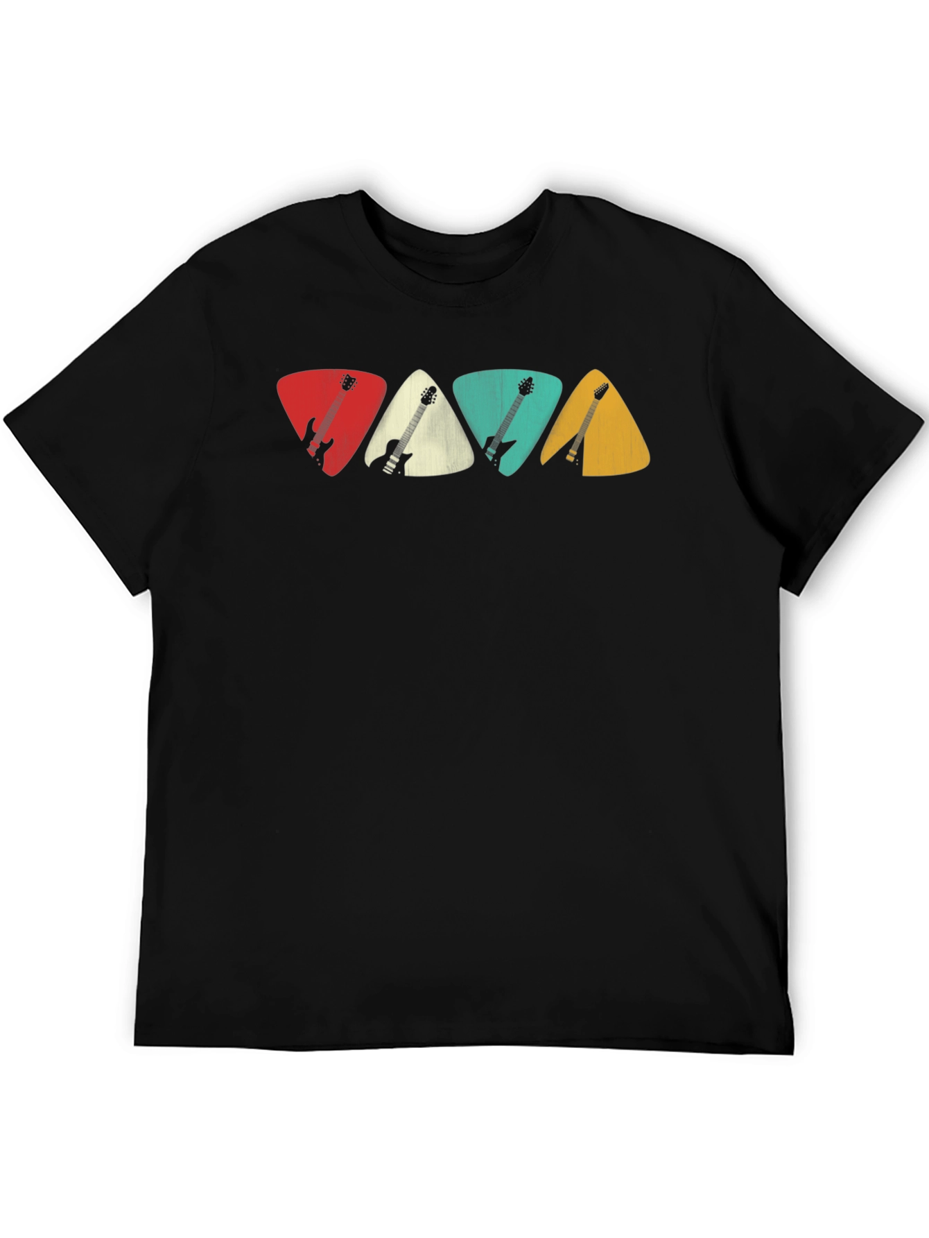 Guitar Pick T-Shirt: Musician Style