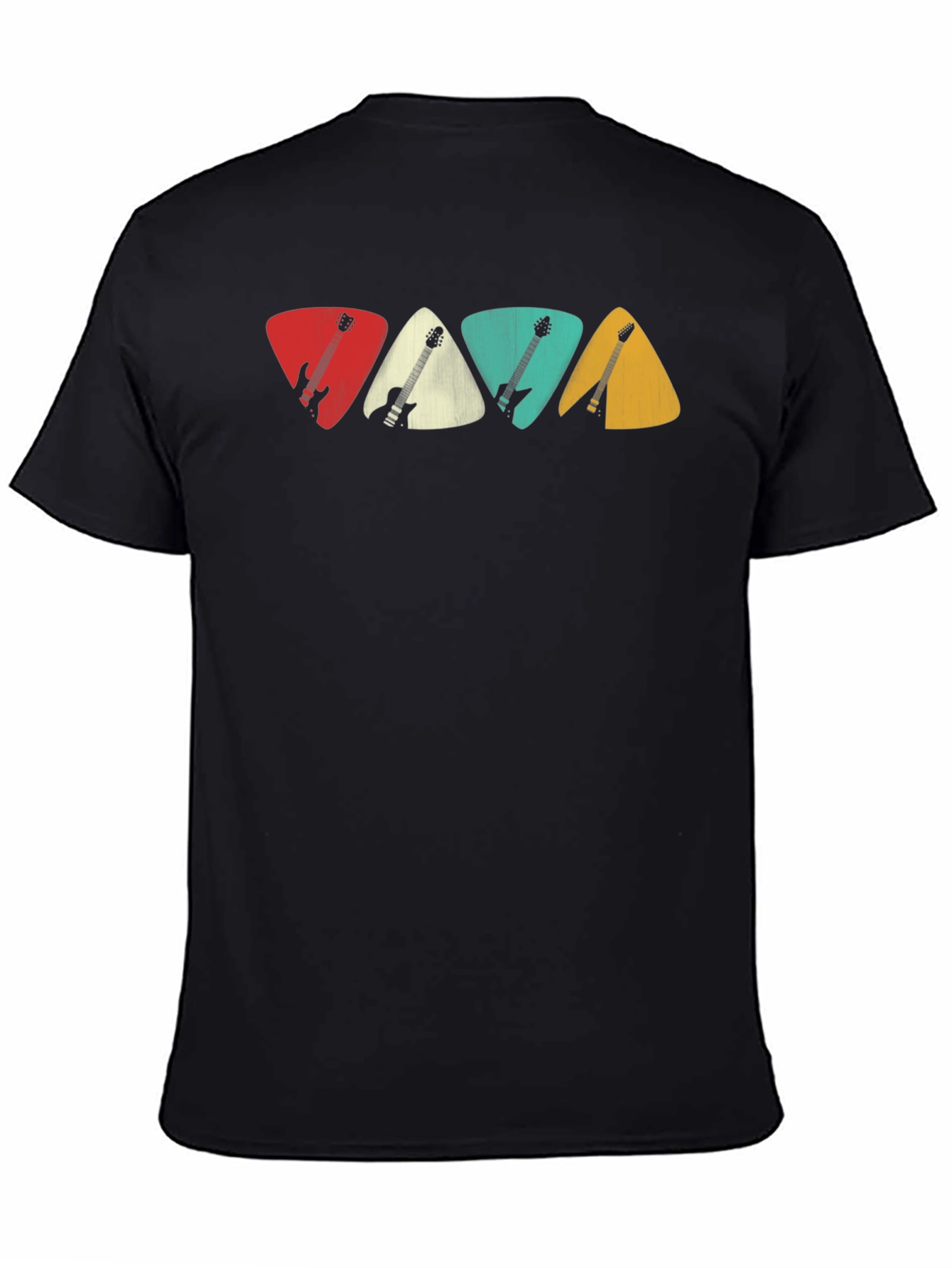 Guitar Pick T-Shirt: Musician Style