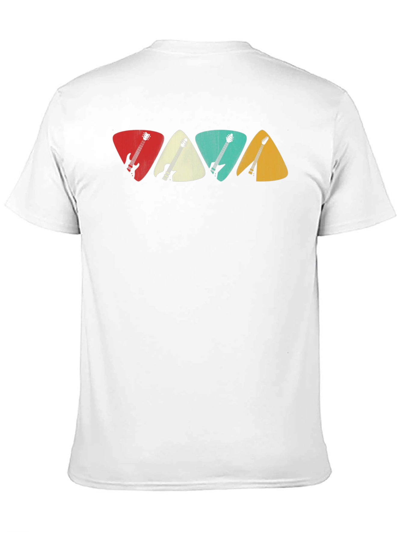 Guitar Pick T-Shirt: Musician Style