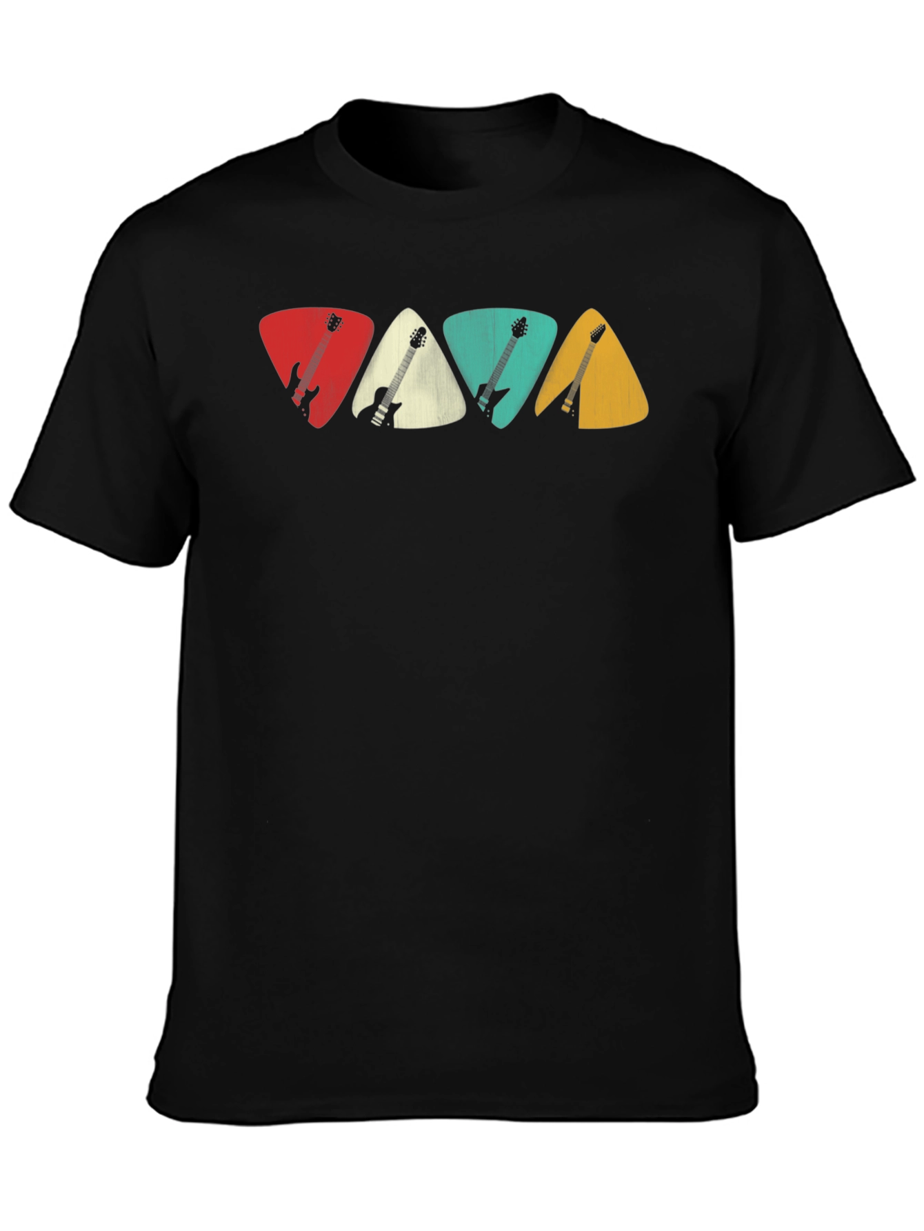 Guitar Pick T-Shirt: Musician Style