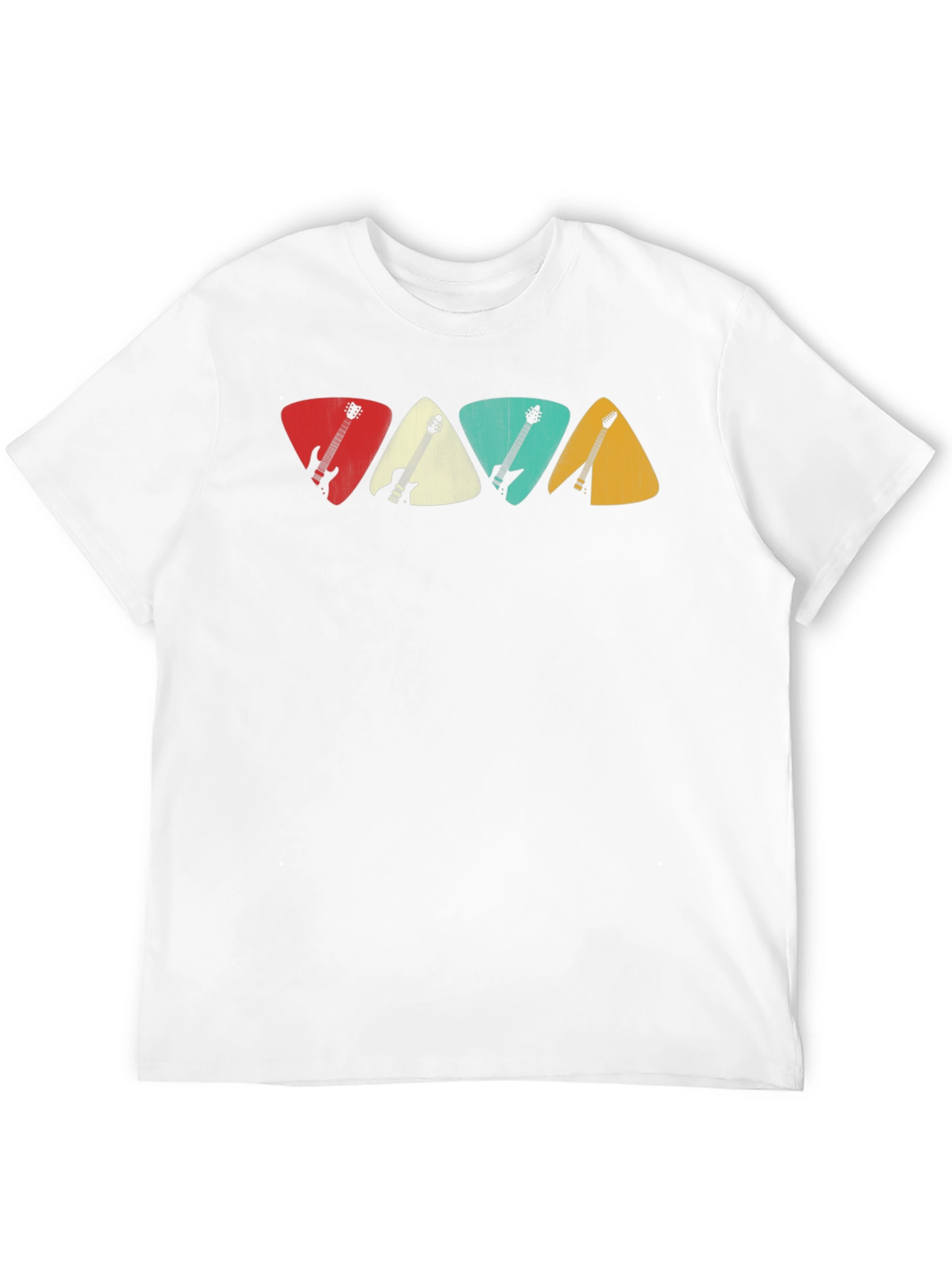 Guitar Pick T-Shirt: Musician Style