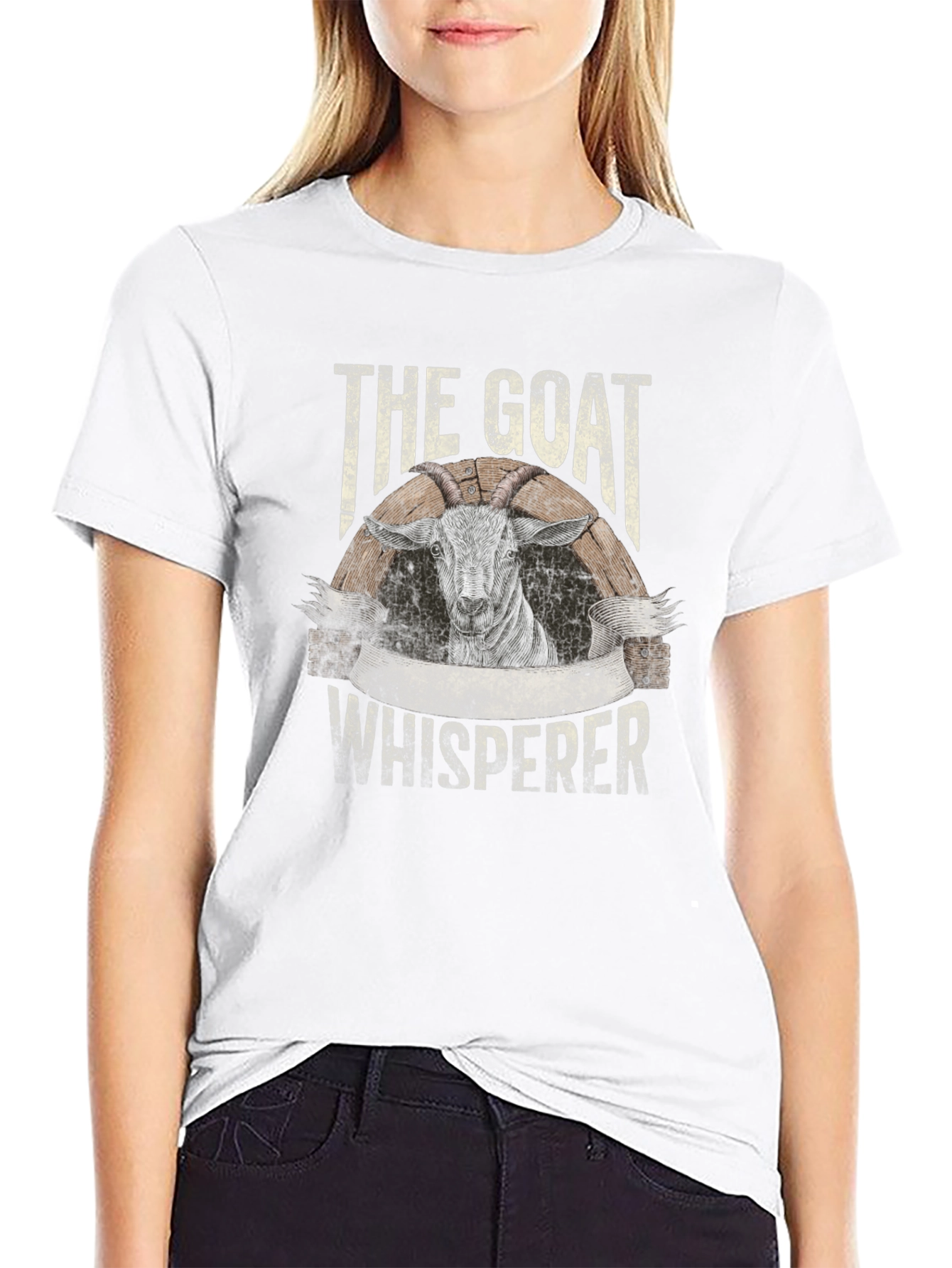 The Goat Whisperer T-Shirt - Black Graphic Tee