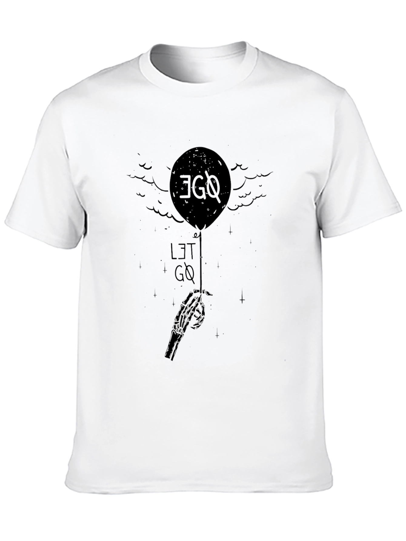 Ego Let Go Balloon Graphic Tee