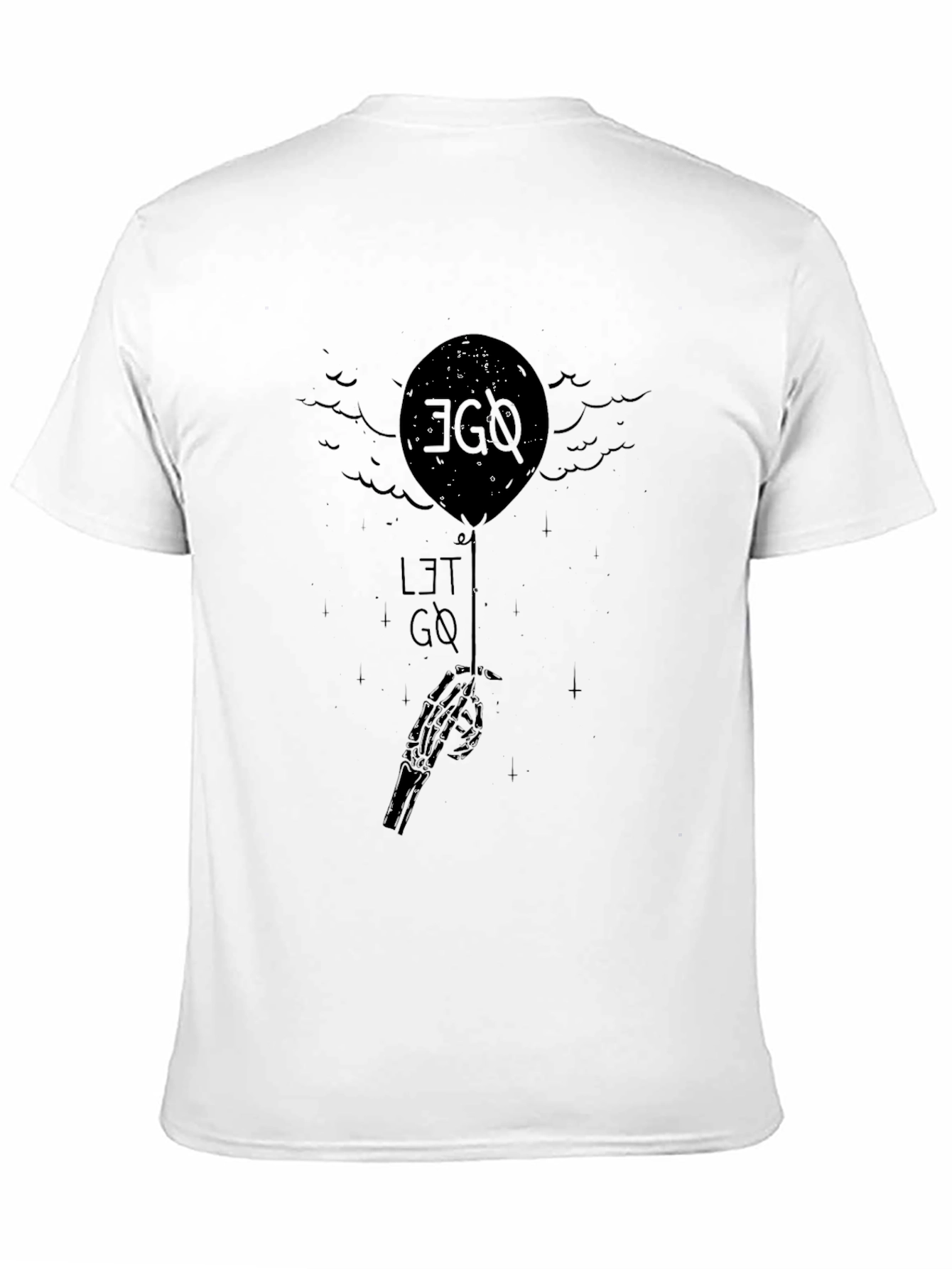 Ego Let Go Balloon Graphic Tee