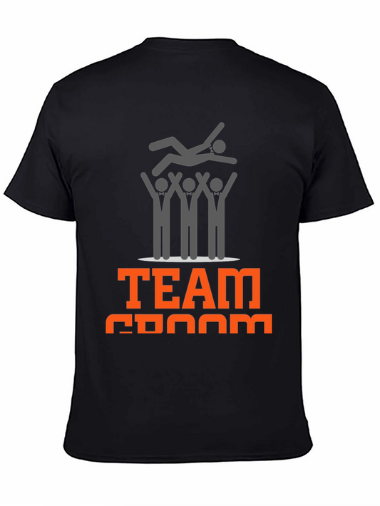 Team Groom Graphic Tee - Bachelor Party T-Shirt