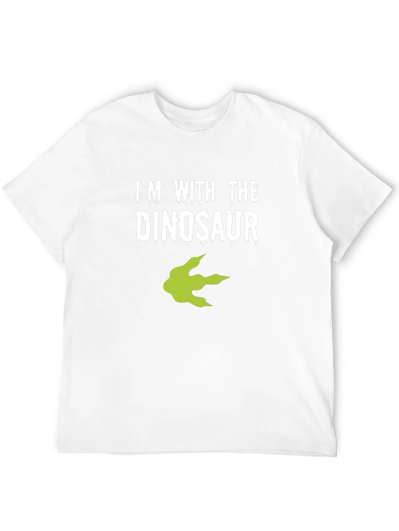 Im With The Dinosaur T-Shirt - Black