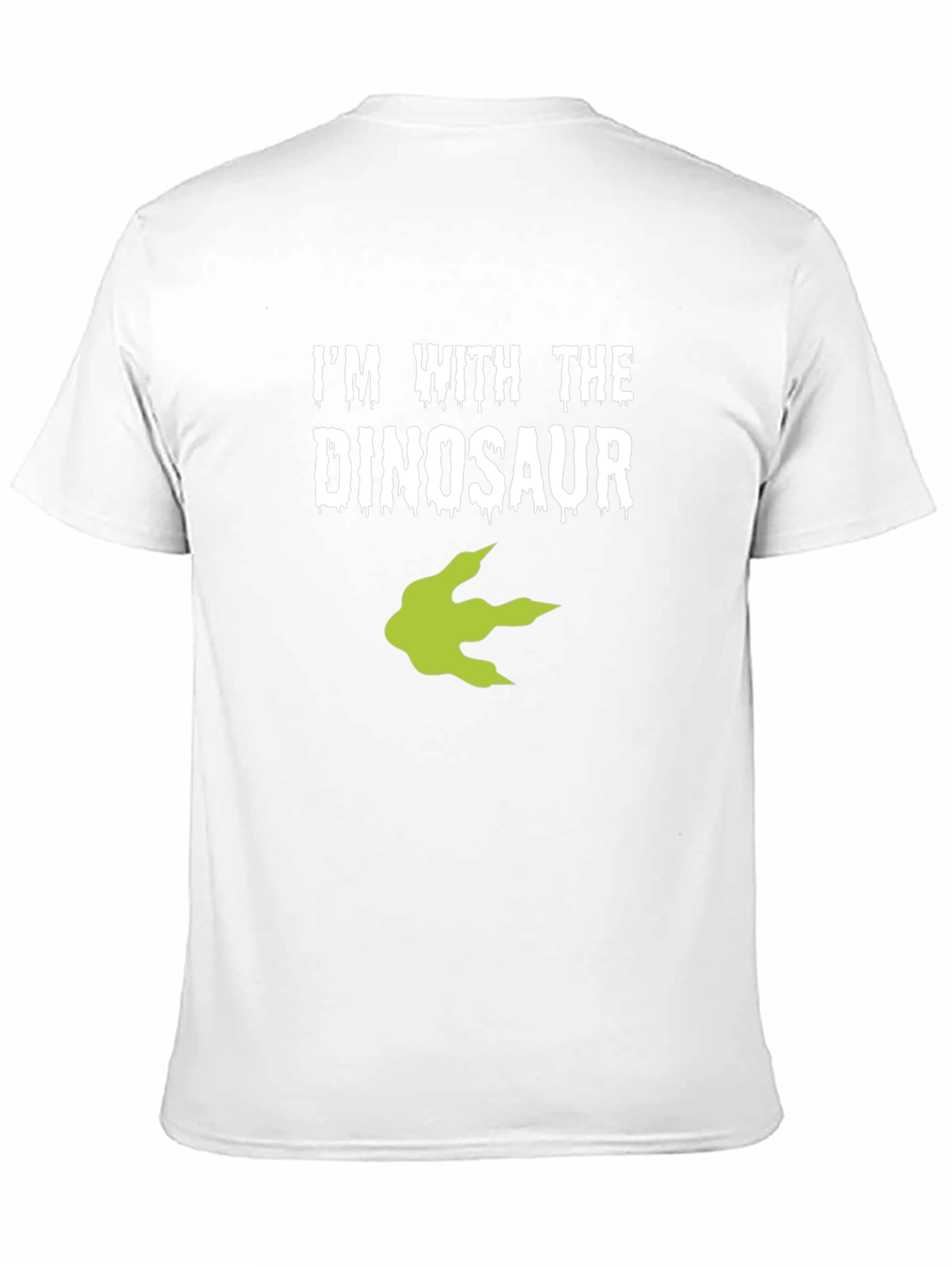 Im With The Dinosaur T-Shirt - Black