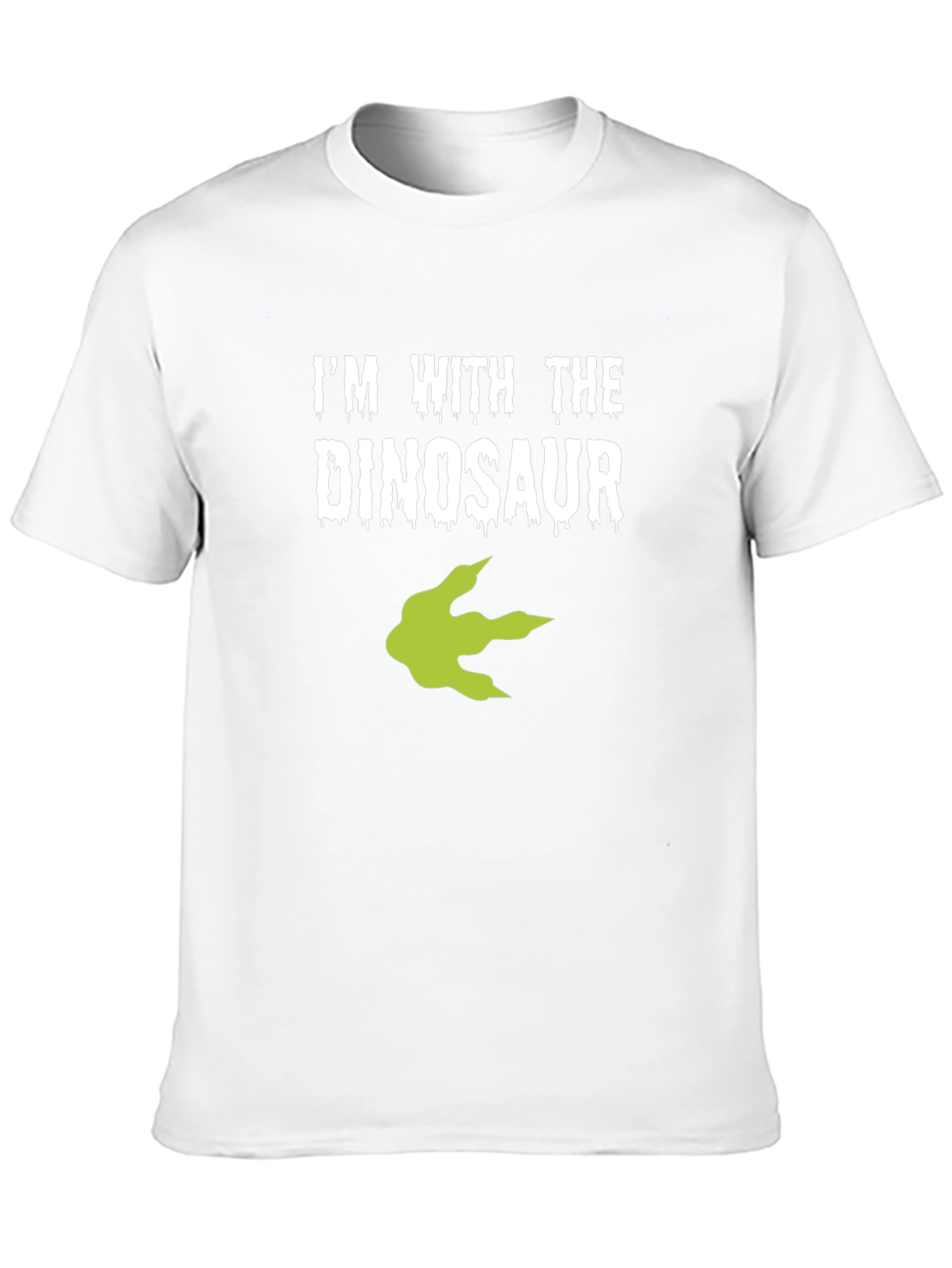 Im With The Dinosaur T-Shirt - Black