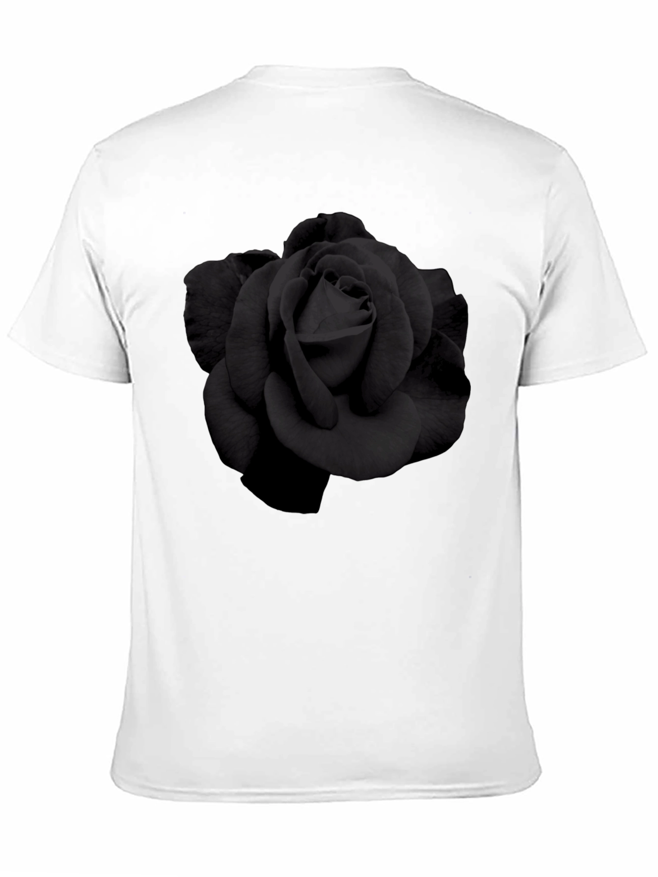 Black Rose Graphic T-Shirt - Mens Fashion Tee
