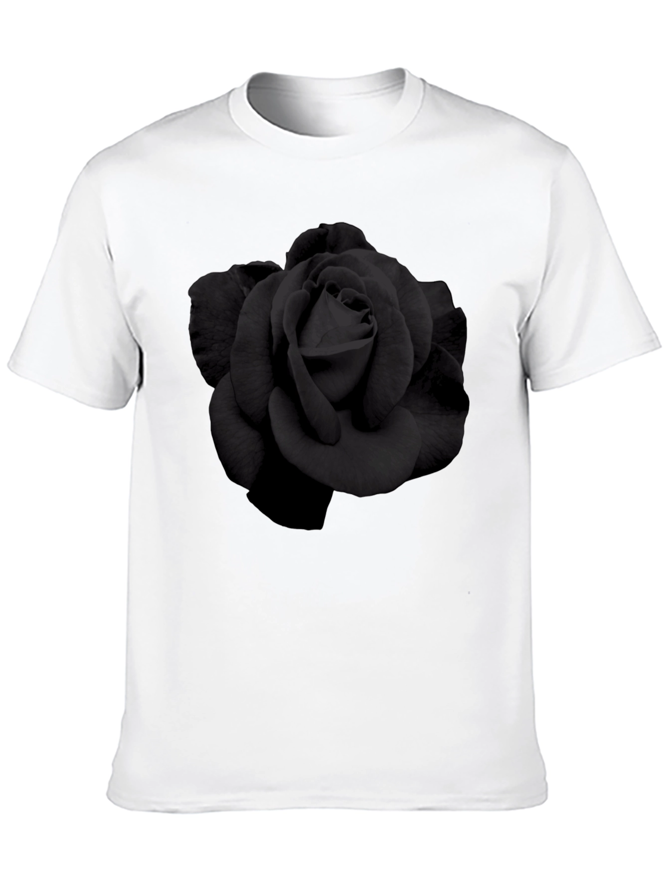 Black Rose Graphic T-Shirt - Mens Fashion Tee