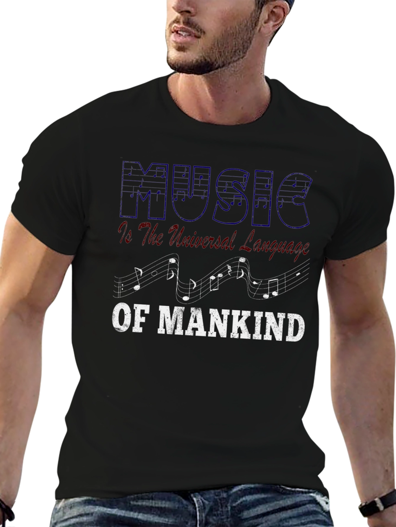 Music is the Universal Language Graphic Tee