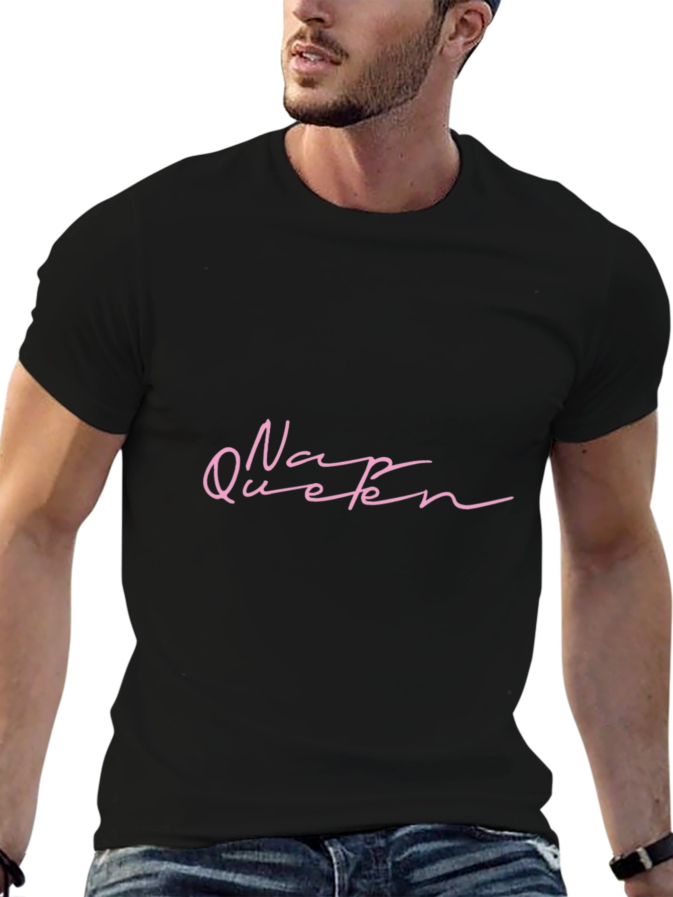 Nap Queen Black Tee