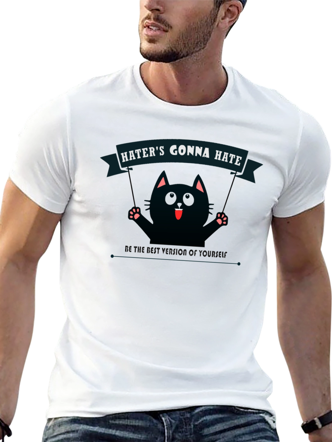 Haters Gonna Hate Cat T-Shirt