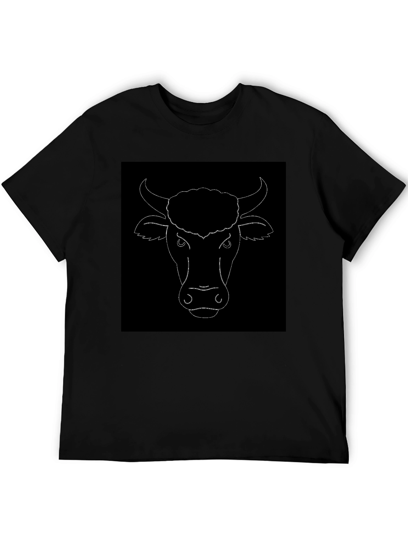 Black Bull Graphic Tee - Bold & Edgy Style