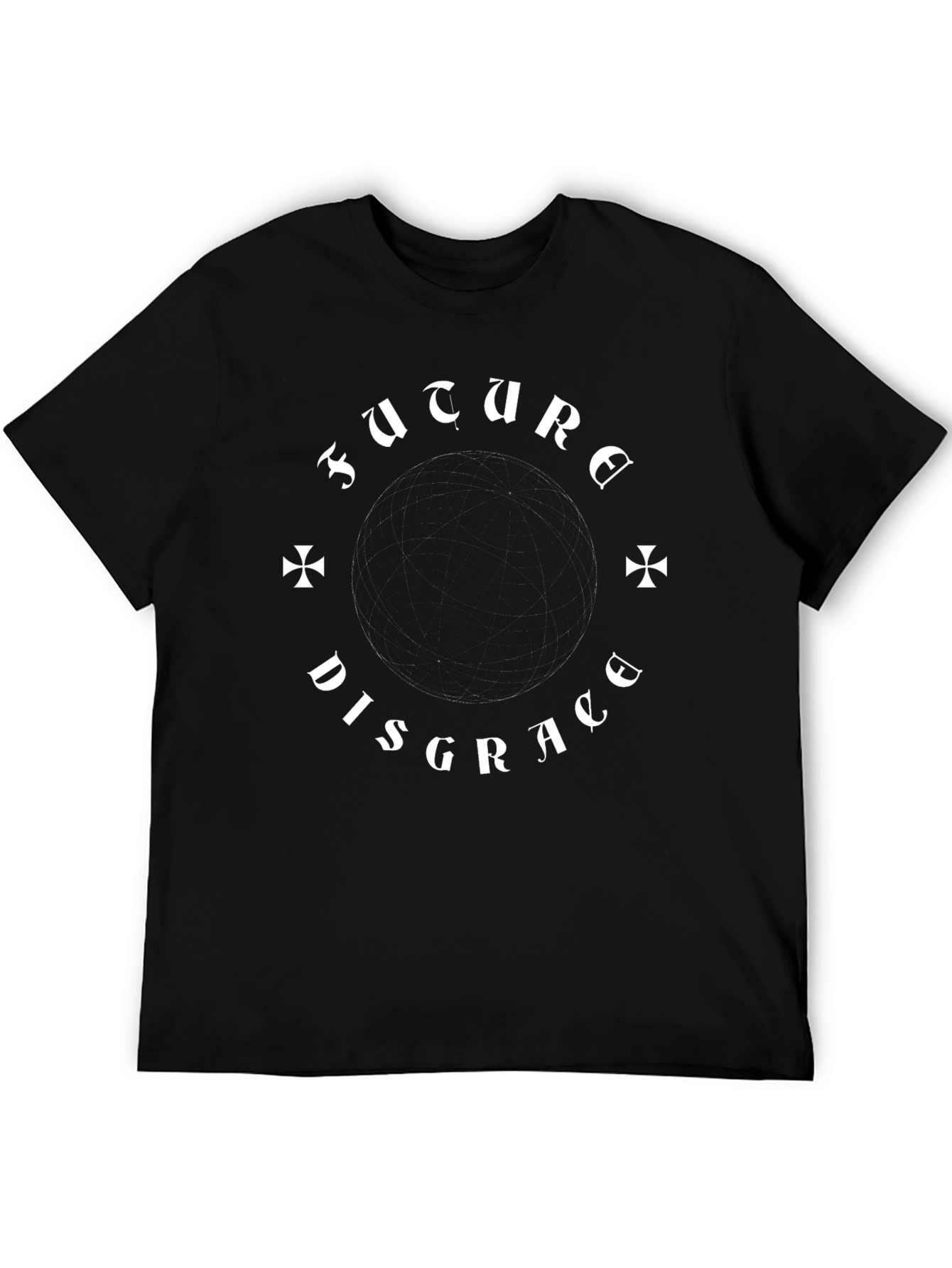Future Disgrace Black Graphic Tee
