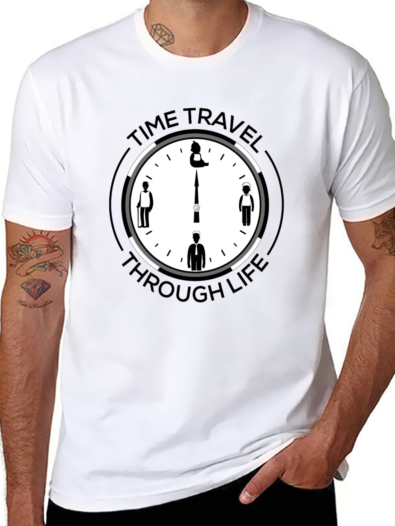 Time Travel Through Life T-Shirt