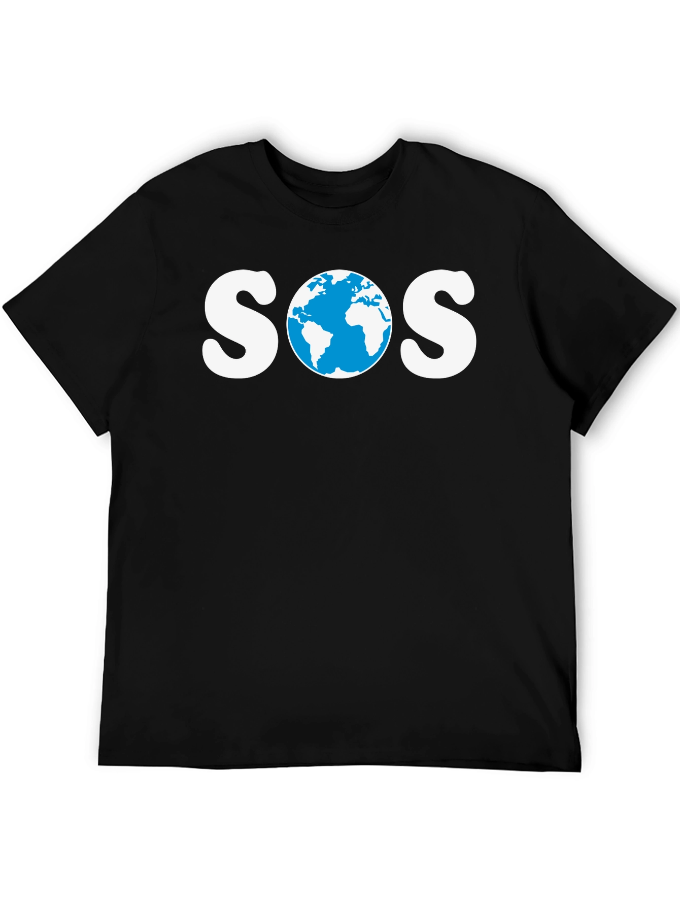 SOS Earth Graphic Tee - Save Our Planet T-Shirt