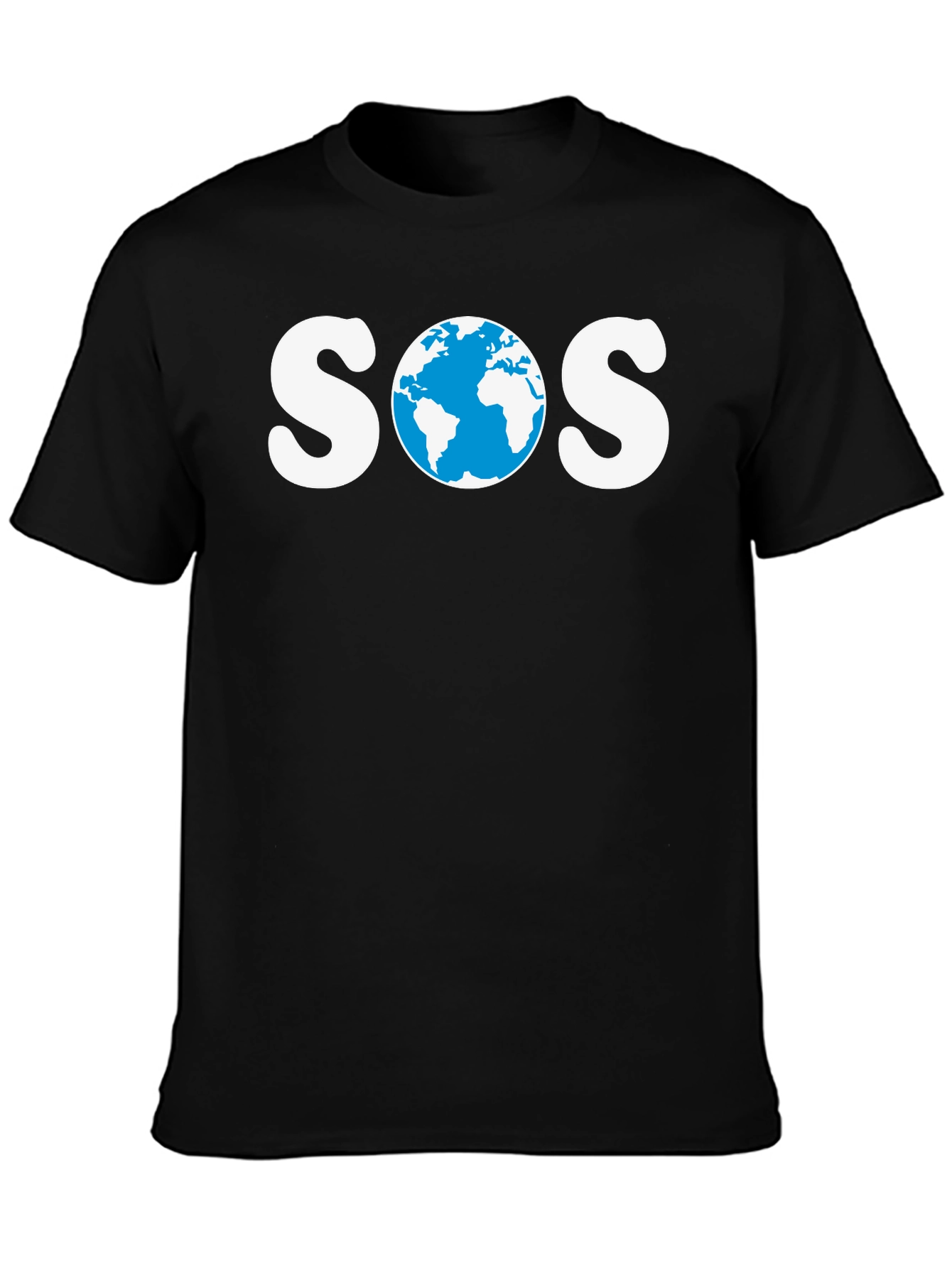 SOS Earth Graphic Tee - Save Our Planet T-Shirt