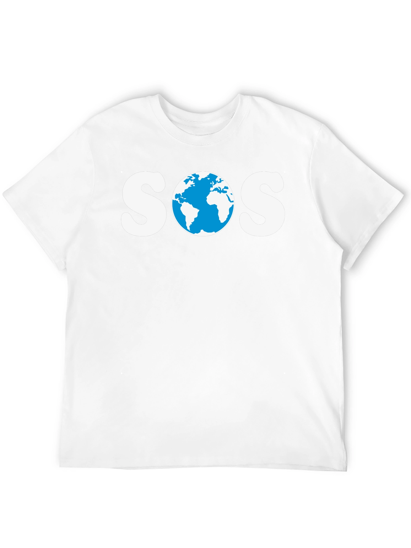 SOS Earth Graphic Tee - Save Our Planet T-Shirt