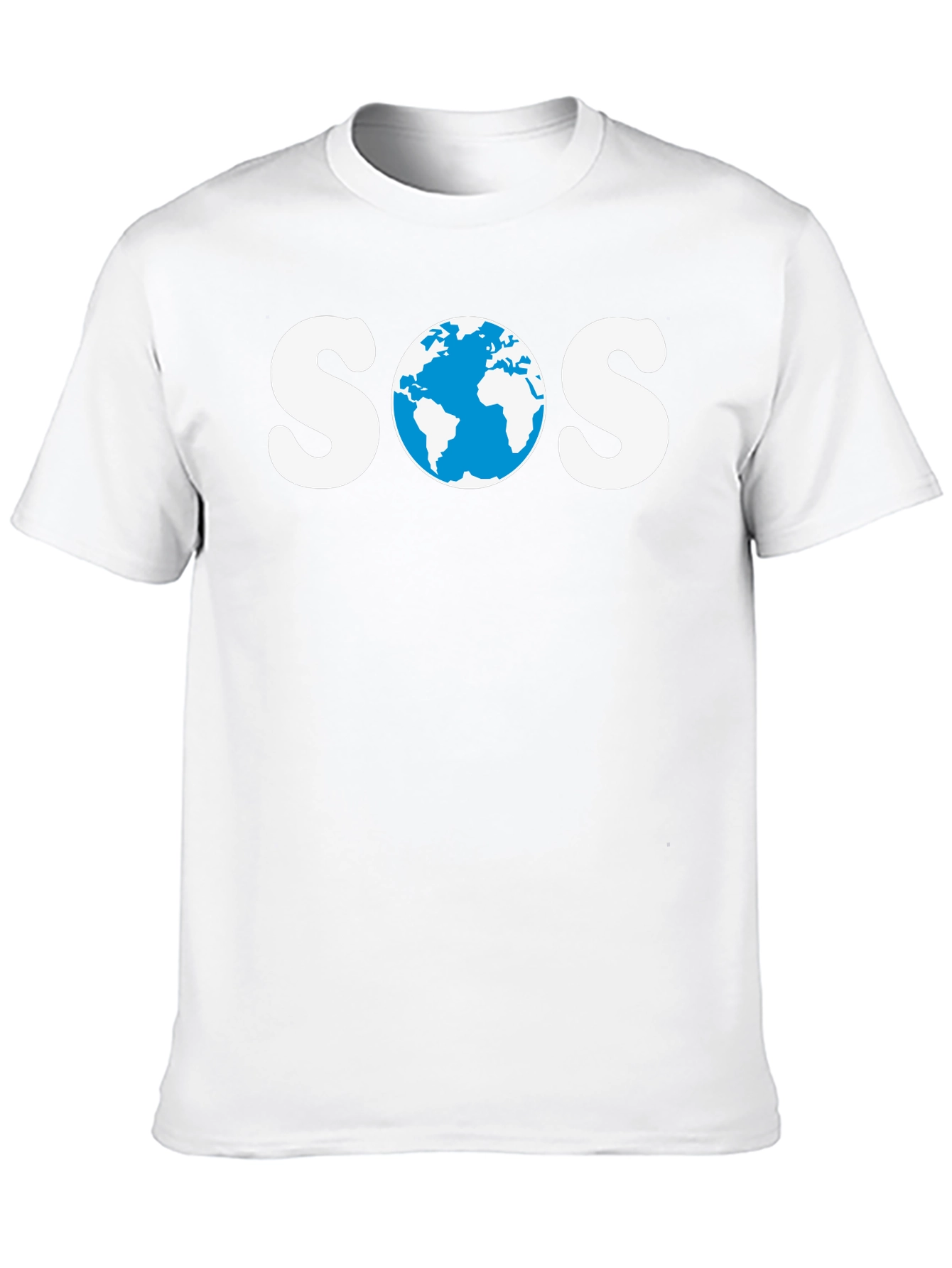 SOS Earth Graphic Tee - Save Our Planet T-Shirt