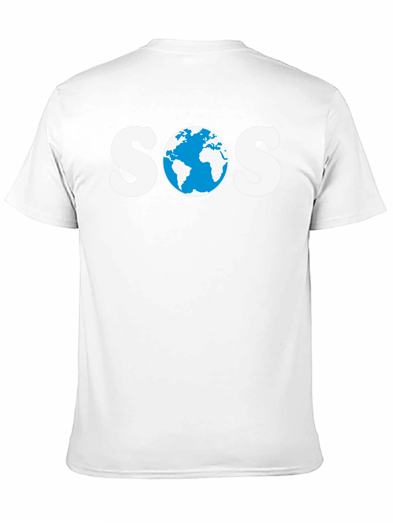 SOS Earth Graphic Tee - Save Our Planet T-Shirt