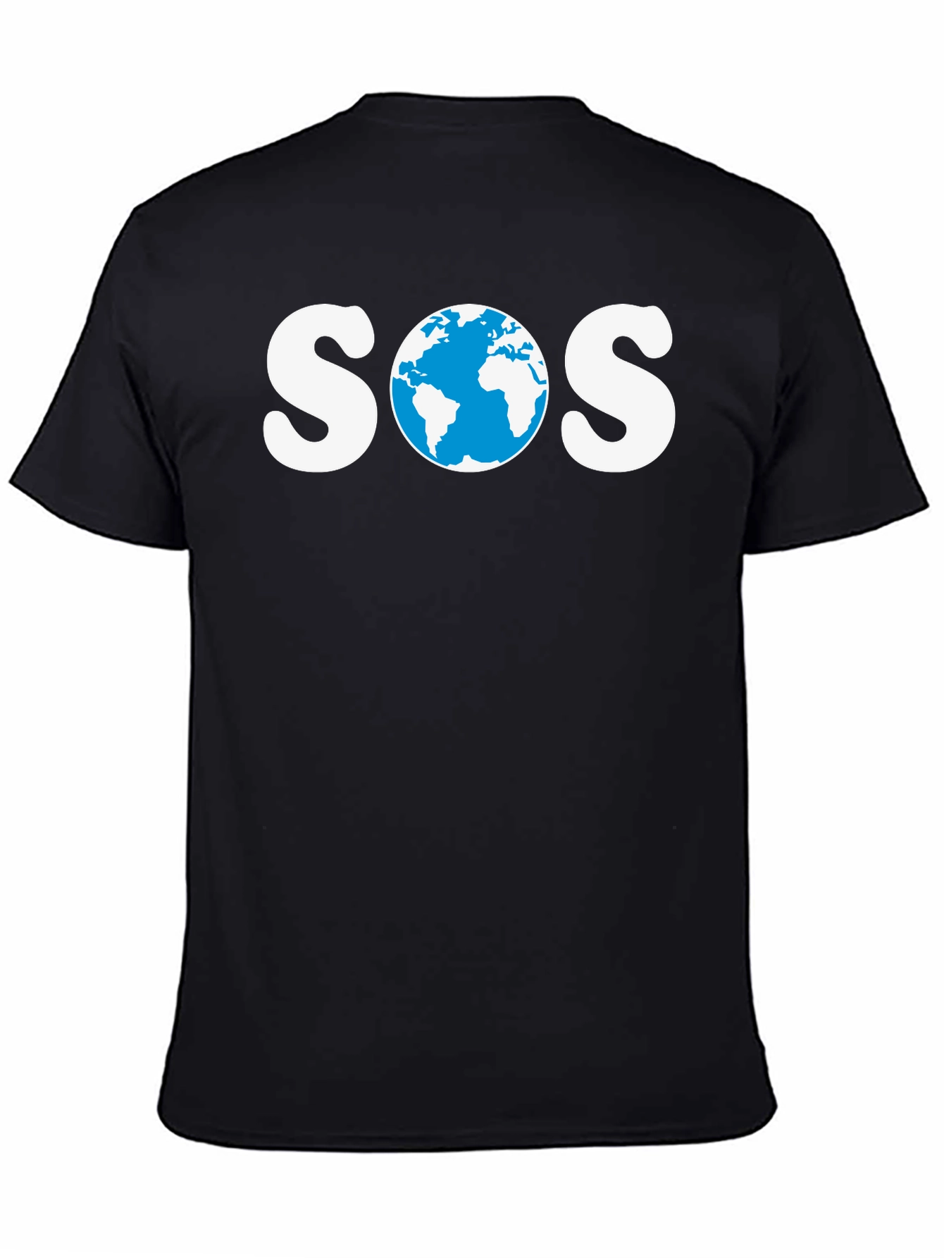 SOS Earth Graphic Tee - Save Our Planet T-Shirt