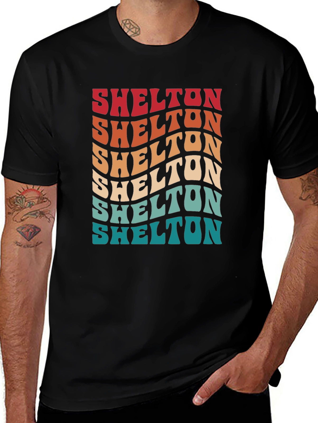 Shelton Retro Graphic T-Shirt - Comfort & Style
