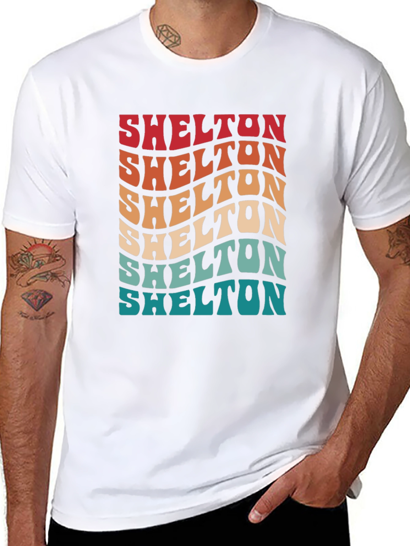 Shelton Retro Graphic T-Shirt - Comfort & Style