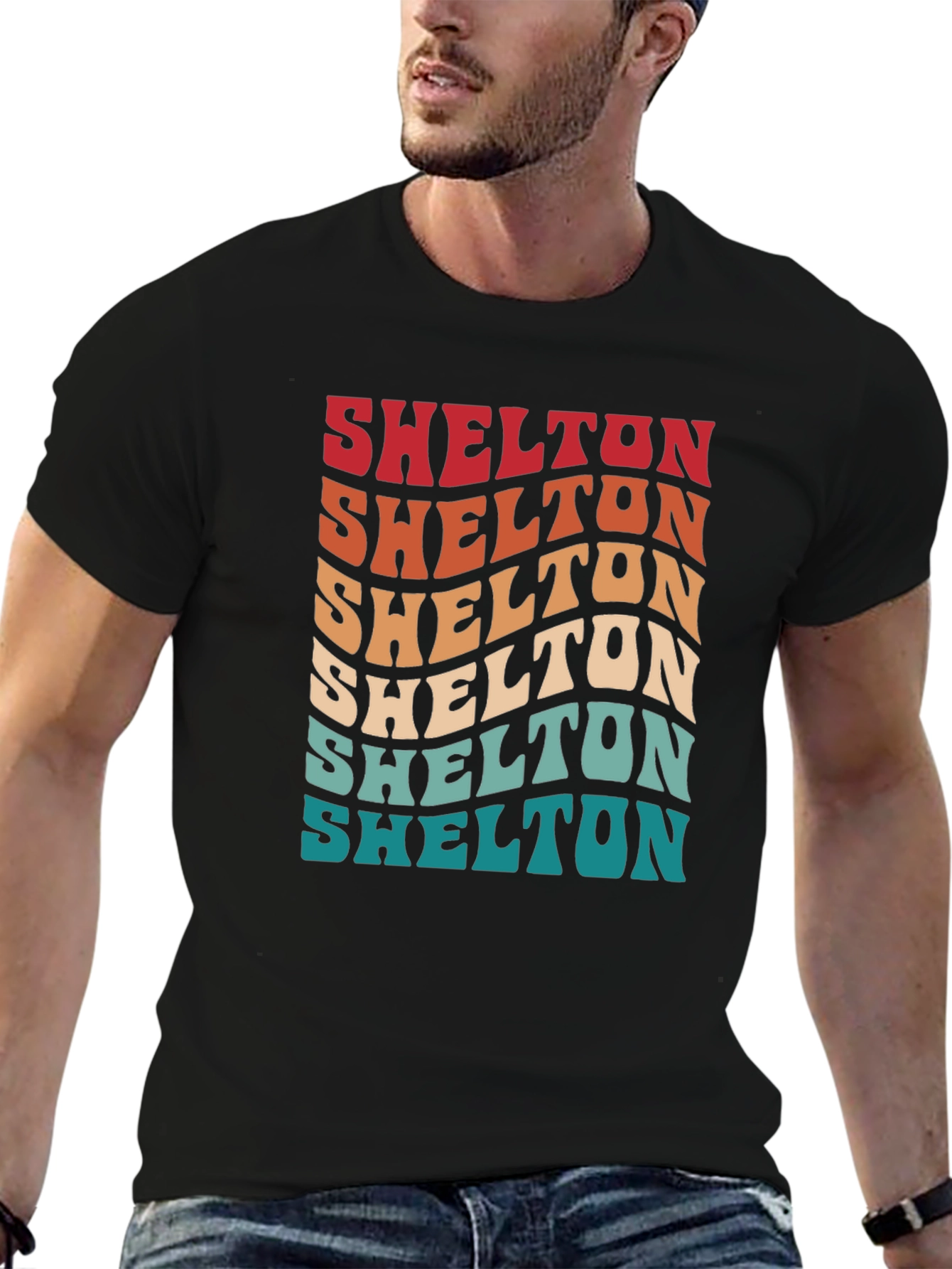 Shelton Retro Graphic T-Shirt - Comfort & Style