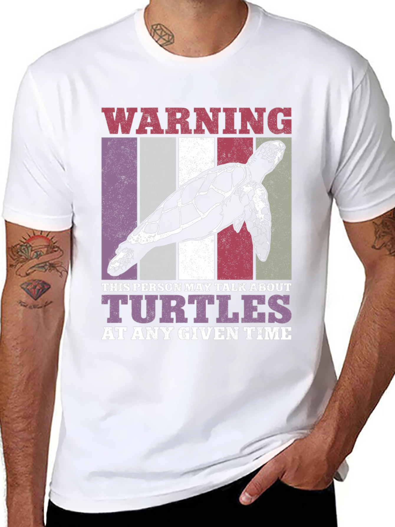 Warning Turtles T-Shirt - Funny Turtle Lover Tee