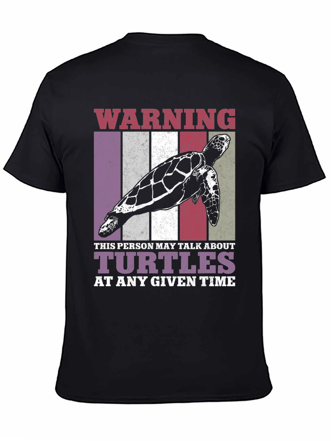 Warning Turtles T-Shirt - Funny Turtle Lover Tee