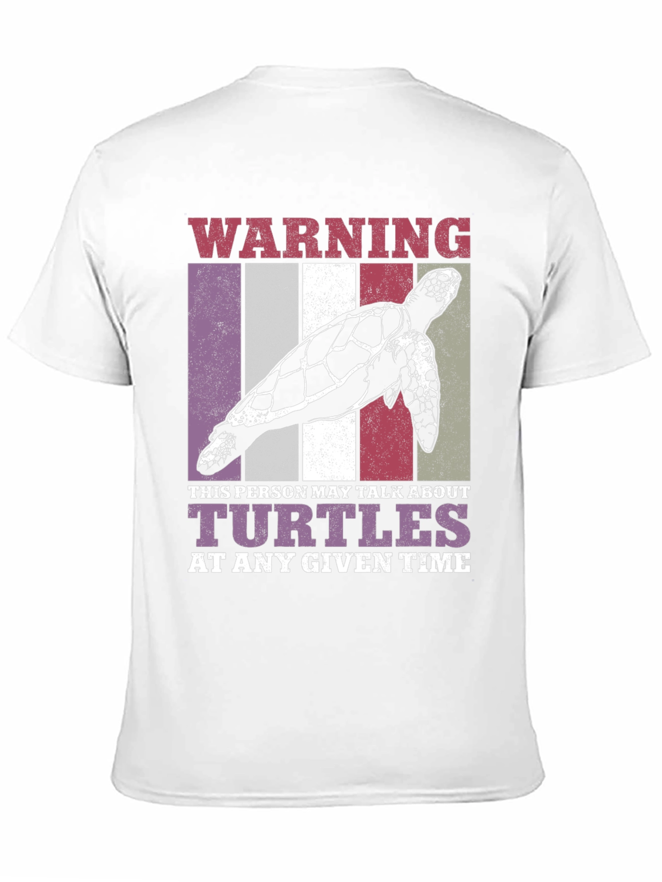 Warning Turtles T-Shirt - Funny Turtle Lover Tee