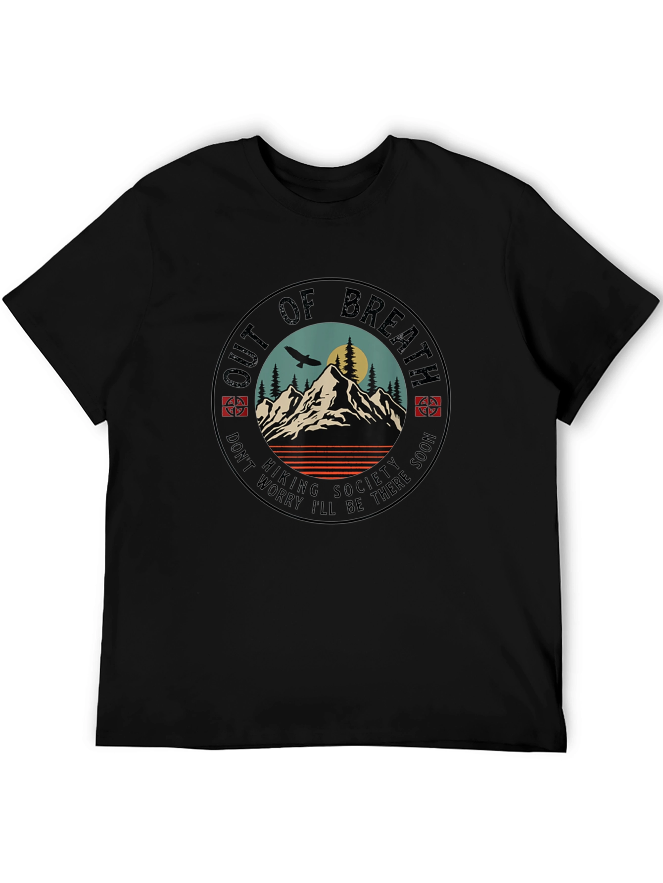 Out of Breath Hiking Society Tee
