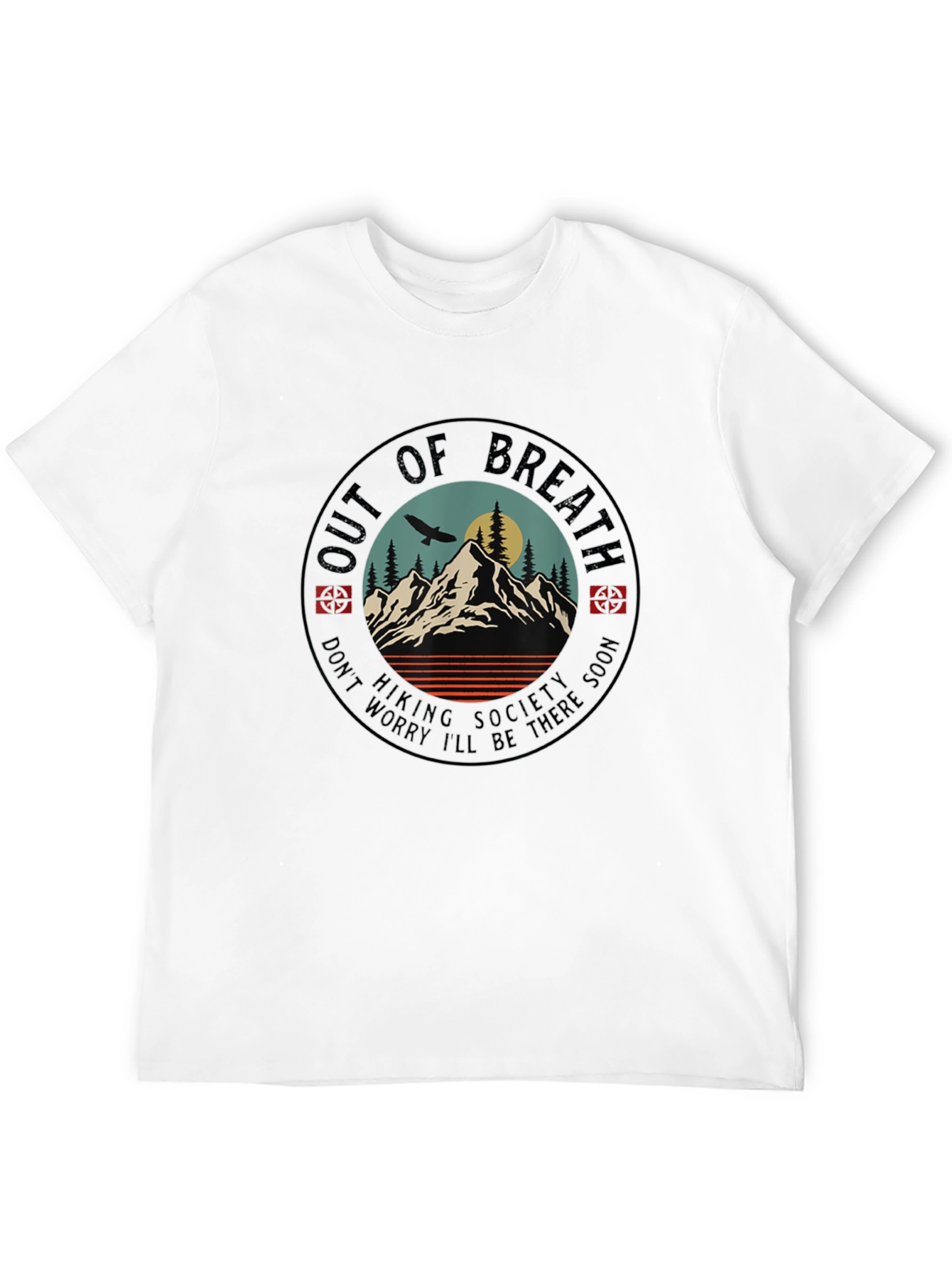 Out of Breath Hiking Society Tee