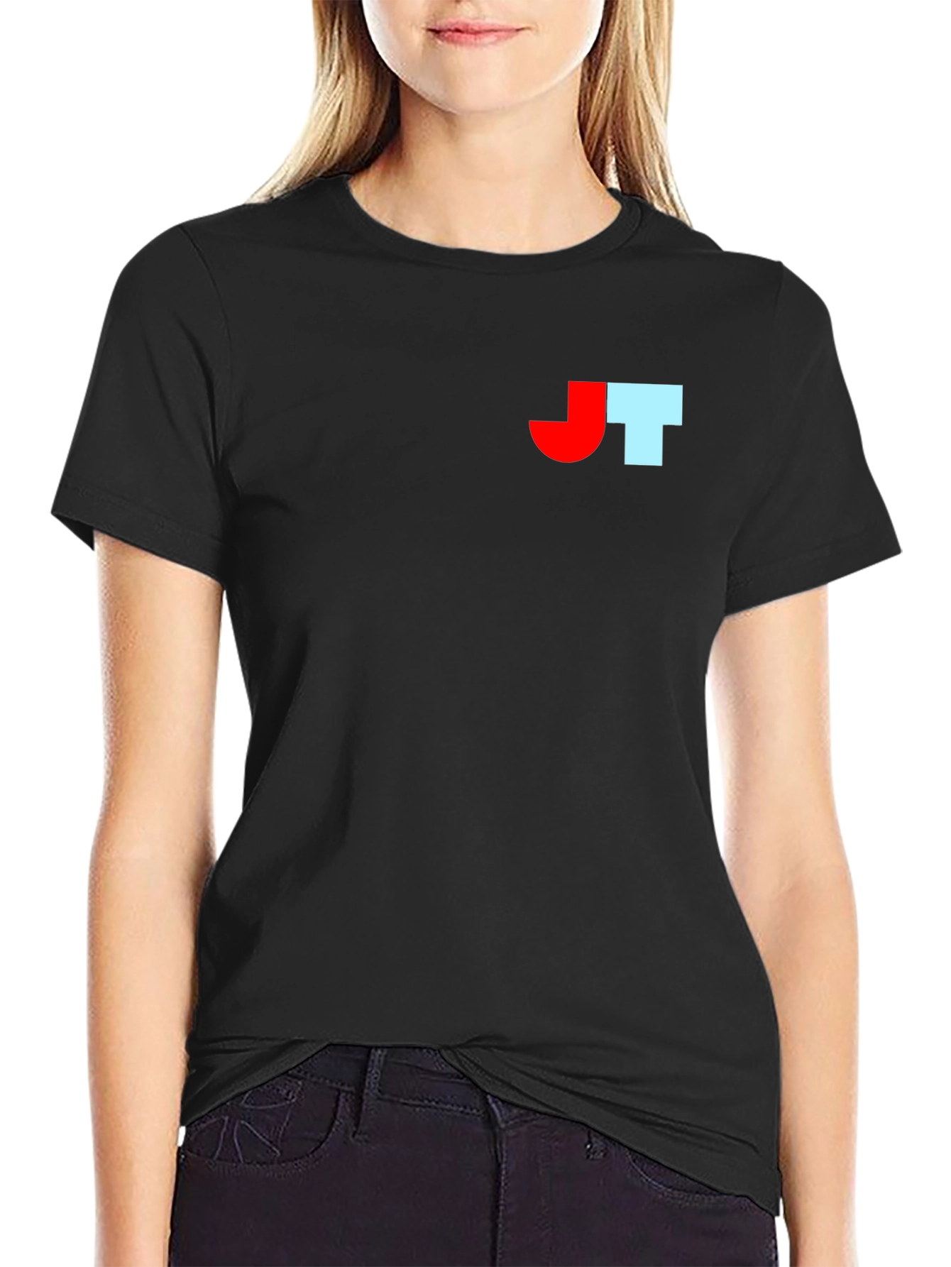 Modern JT Logo Black T-Shirt