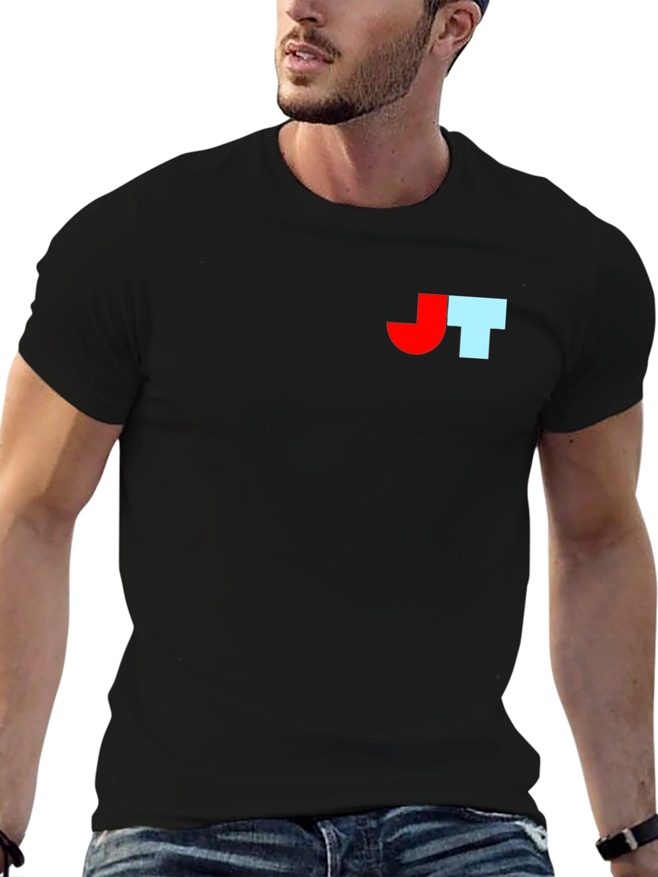 Modern JT Logo Black T-Shirt