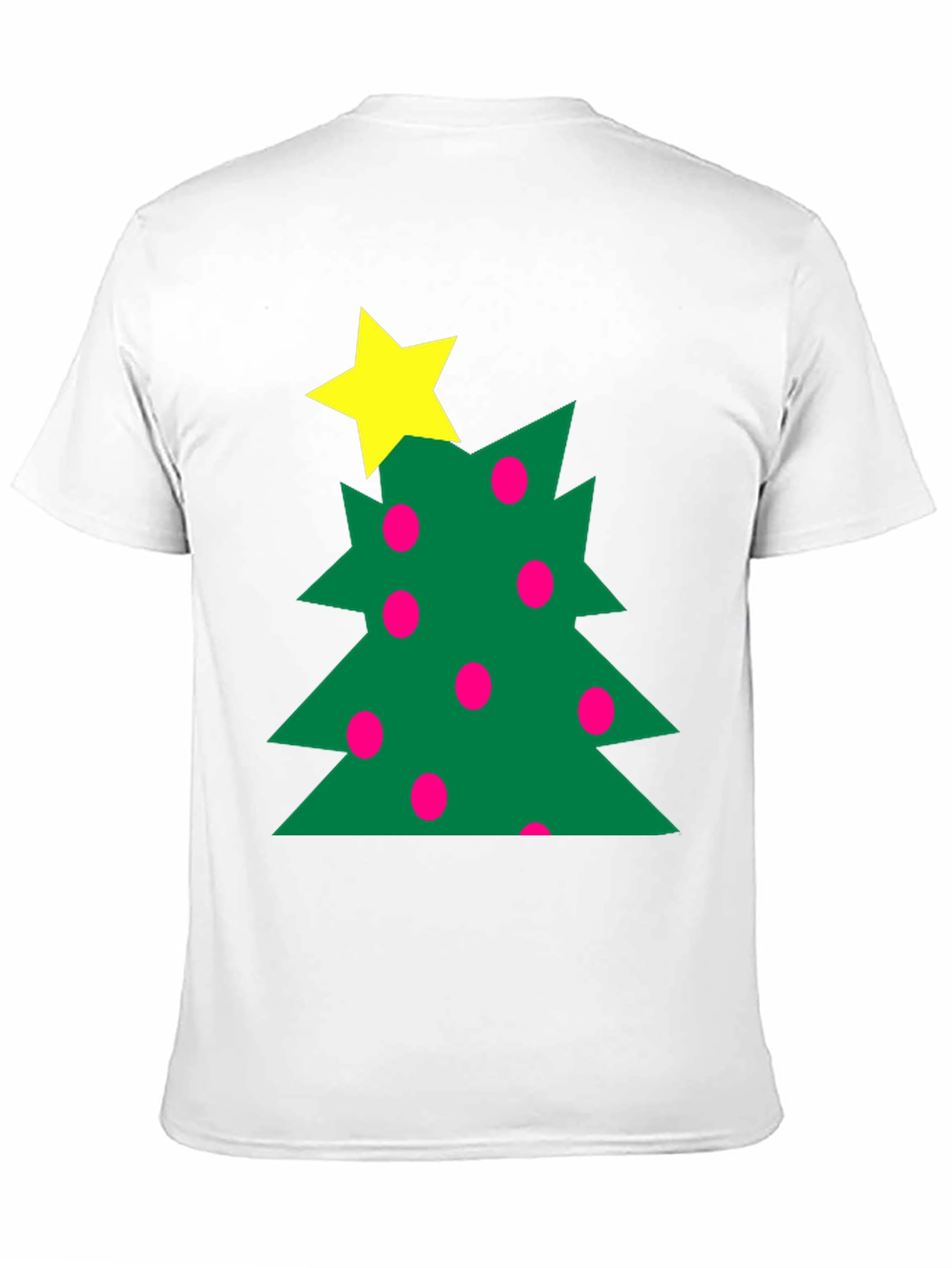 Festive Christmas Tree Graphic Tee - Holiday Style