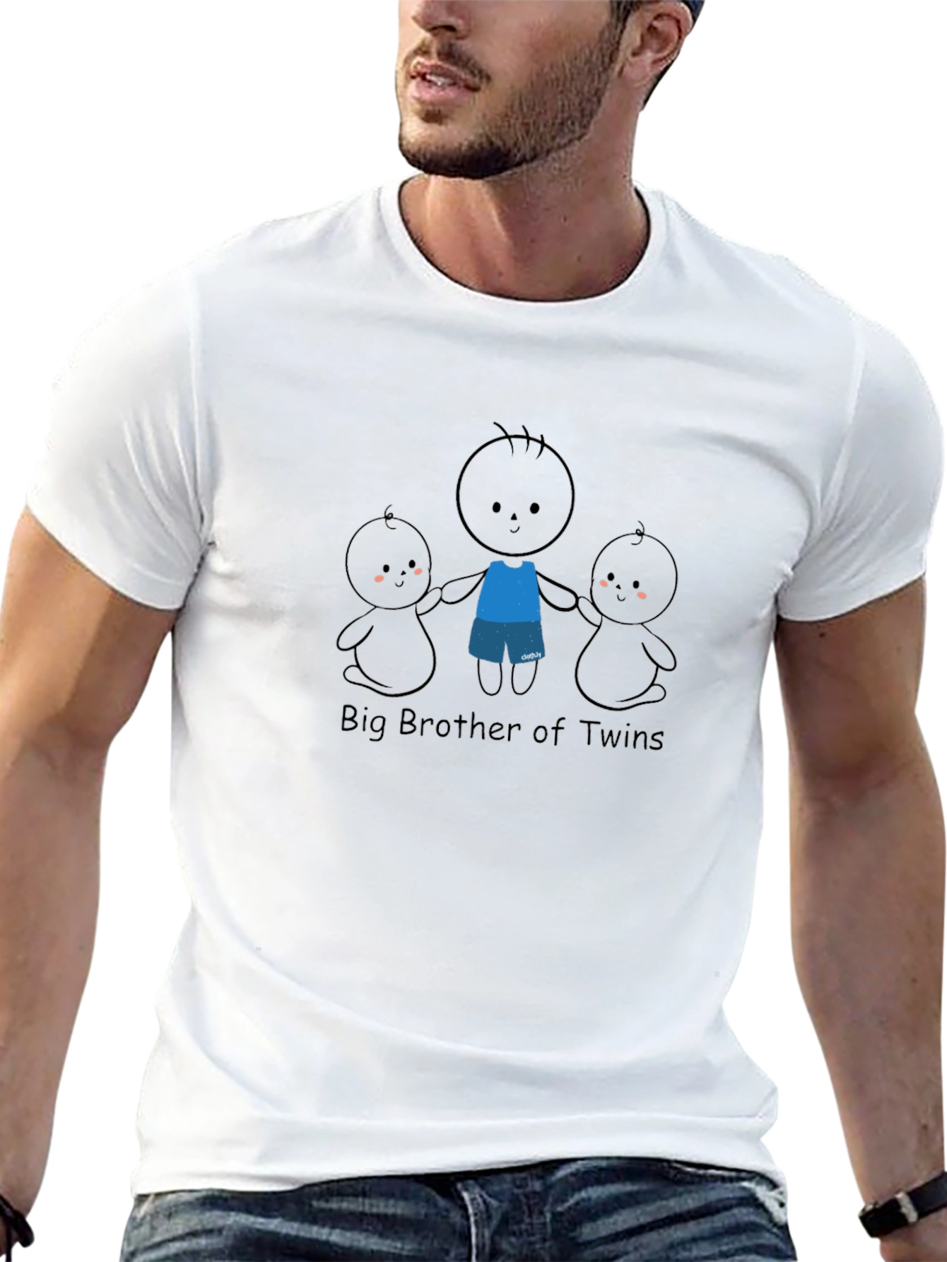 Big Brother of Twins Graphic T-Shirt