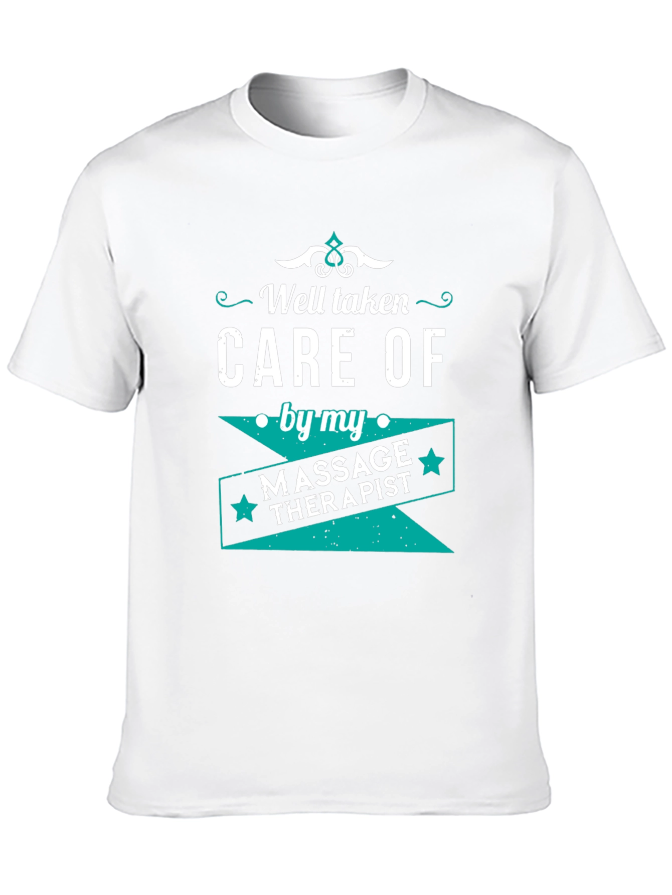 Well Taken Care Of Massage Therapist Black T-Shirt