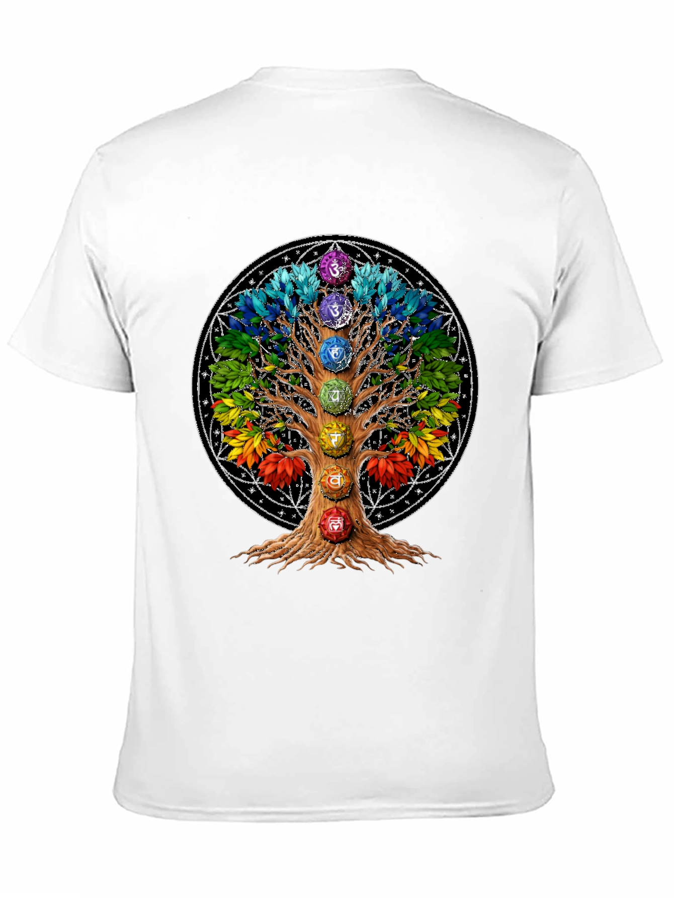 Chakra Tree T-Shirt: Spiritual Wellness Tee