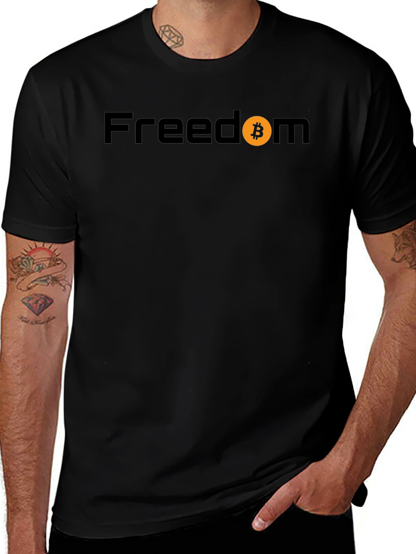 Bitcoin Freedom T-Shirt - Crypto Currency Tee