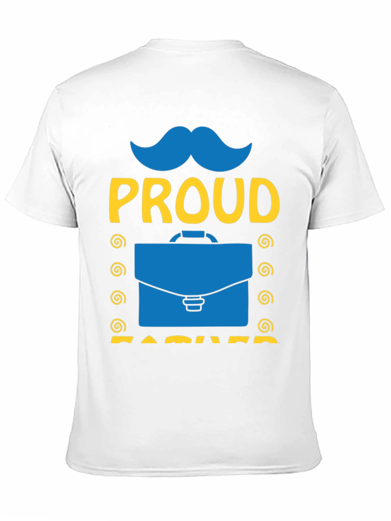 Proud Dad Graphic T-Shirt - Black