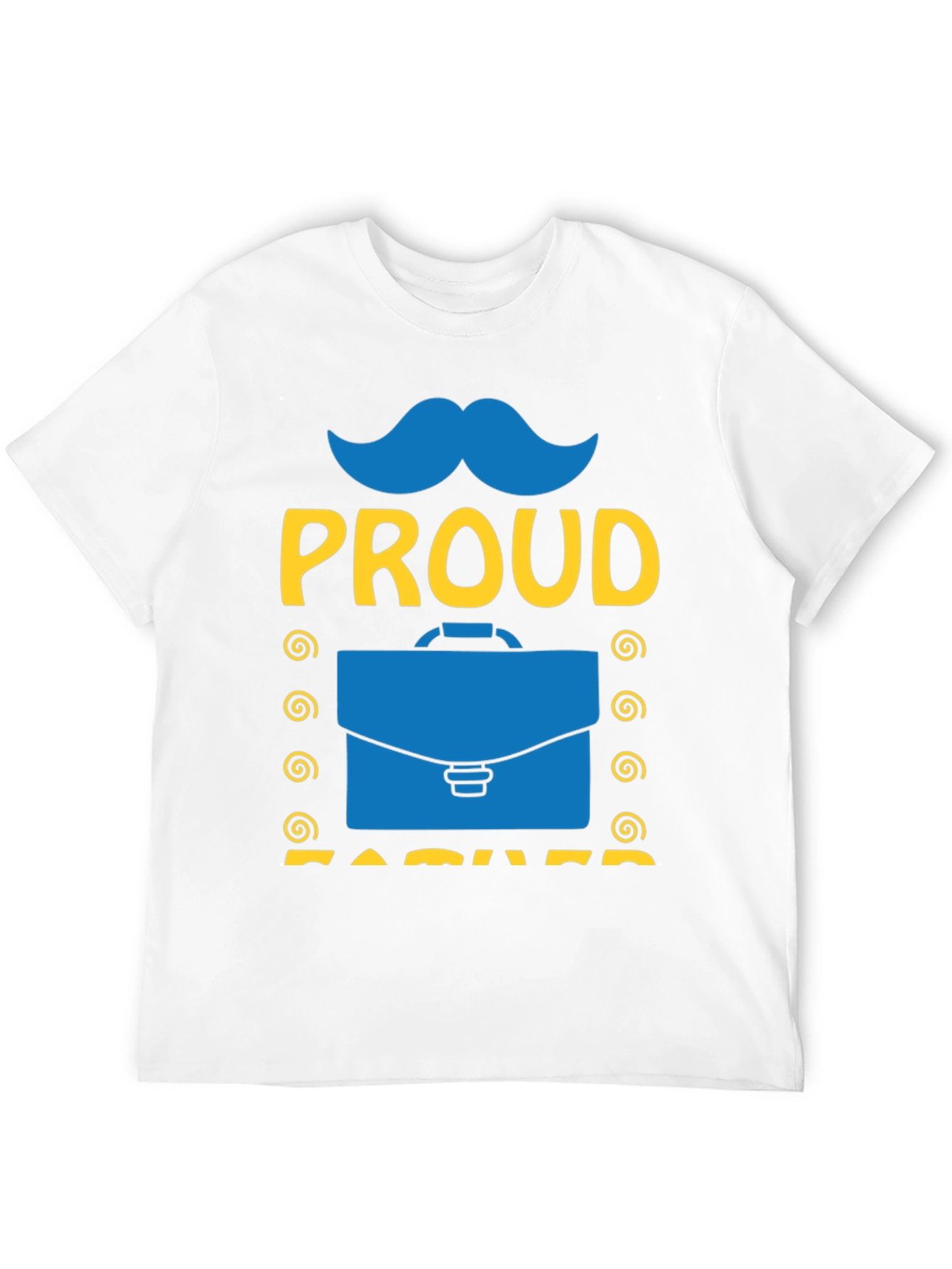 Proud Dad Graphic T-Shirt - Black